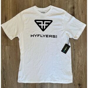 NWT LIV Golf‎ HYFLYERS GC White Logo T Shirt Phil Mickelson / Men's Size XL